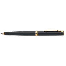 Sheaffer Sagaris Ballpoint Pen - Gloss Black Gold Trim